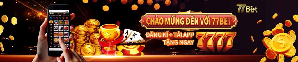 77bet banner chào mừng